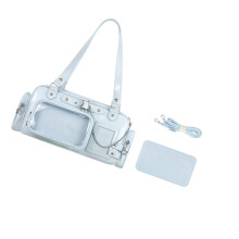 Voor cosplayfans PU lederen handtas Slijtvast Meerdere-Blauw