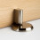Metal set Door Support Fast To Install No remainder-Silver 9