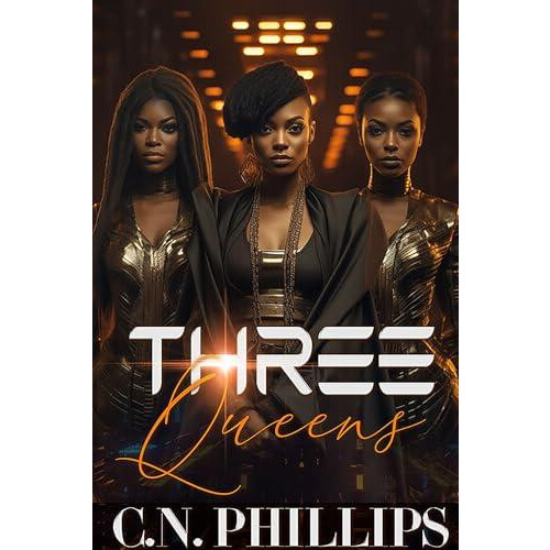 Three Queens The by C. N. Phillips Paperback Book