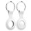 Suitable for  Airtags Silicone Case  Locator Tracker Airtags Case(White) 4