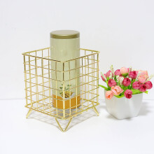 Pod Cage koffiecapsulehouder, Offee padhouder en organisatormok, bekerhouder koffie- en espressopadhouder (zilver)