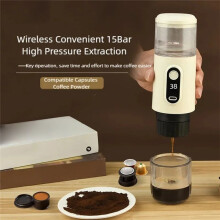 Coffee Machine Wireless Small Portable Coffee Grinder Electric Wireless Coffee Machine Small Portable Coffee Machine
