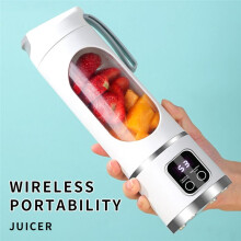 Portable Blender Electric Juicers Fruit Mixers USB Rechargeable Smoothie Blender Personal Juicer 12 Cutter 3Gears B