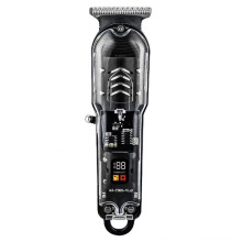 Transparent Body Electric Hair Clipper Professional Trimmer USB Rechargeable Hair Cutting Machine for Men Gift D