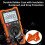 ZOYI Digital Ohmmeter Insulation Resistance Meter Resistance Tester Capacitance Test Megaohmmeter High Voltage Tools 2