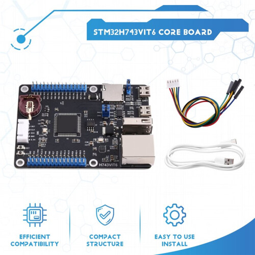 STM32H743VIT6 Development Board Core Board Small System Board Ethernet Ethernet Performance Surpasses STM32F407 1