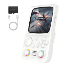 R36T MAX Retro Handheld Game Console 4.0" IPS EmuELEC System WiFi Portable Player 25+ Emulators 64G Card B