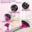 Diffuser Attachment+Tension Comb for  Airwrap HS01 HS05 HS08 for Fast Drying and Styling Wave Curly Thick Hair B 5