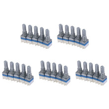 25Pcs Power Knob Volume Replacement for BF-888S UV-5R UV-82 Walkie Talkie