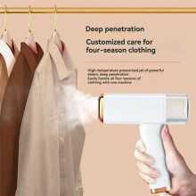 Handheld Kledingstomer 120ML Draagbare Opvouwbare Stoomstrijkijzers 1000W Snelwerkende Stoomreiniger voor Textiel voor op Reis UK-Stekker