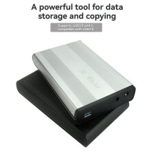 3,5 Inch HDD-Behuizing USB 3.0 Naar Externe Harde Schijfbehuizing Hoge Snelheid Harde Schijflezeradapter EU-Stekker ZWART