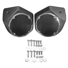 Speakerpods voor de Achterklep van Motorfietsen, 6,5 Inch, voor Touring-Modellen King 2014-2023 Road Glide, 6,5 Inch Grillnetluidspreker