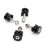 Motorcycle Top Case Bracket Base Plate Bushing Pad Buckle Spacers Tail Box Rear Trunk Luggage Case Side Box Bracket 5