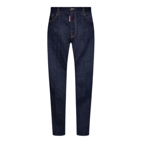 Dsquared2 (34R, Navy Blue) DSquared2 Mens Rinse Jeans