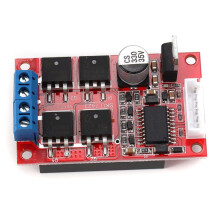 Krachtige -Motorstuurprintplaat H-Brug PWM-Motorcontrollermodule 450W 12V/24V/36V met Omkeerrem