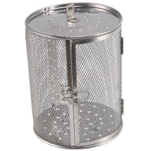 Rotisserie Mand, 14X18 Cm Rvs Oven Gebraden Mand Bakkooi voor BBQ Grill Bakvormen Tool Air Fryer Grill