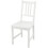 IKEA PINNTORP Stained Pine Chair-White 1