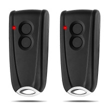 2 buc Telecomandă de deschidere a garajului pentru EcoStar RSC2-433 RSE2-433, RSZ1-433, Mitră portabilă pentru poartă