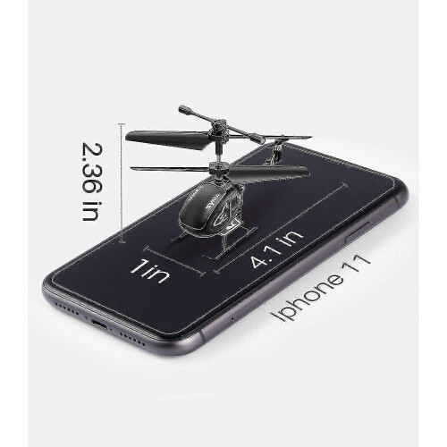 Minihelikopter, supermindre RC-helikopter inomhusflygplan med höjdhållning 1
