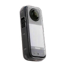 2025 För Insta360 X3 Hollow Clear TPU Skyddsskal (Transparent)
