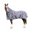 (6ft 6in, Black/White) Hy StormX Original Zebra Print Fly Rug 1