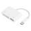 USB-C-zu-SD/TF-Kartenleser-Adapter, Multifunktions-Speicherkabel-Schreiber 1