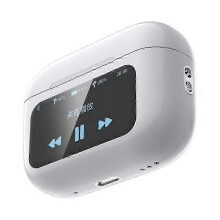 A9 Pro Smart LCD-Farb-Touchscreen-Ohrhörer mit ANC+ENC Aktiver Geräuschunterdrückung Bluetooth-Headset
