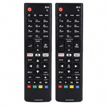 2x Smart-Fernbedienung für LG Smart TV HD, Full HD LED, AKB75095308 43UJ6309 Schwarz - Ersatzfernbedienung