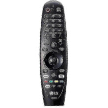 Ersatzfernbedienung für LG AKB75855501 Smart TV (2025), Schwarz