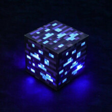 Minecraft-Spiel-Bergbaugerät, wiederaufladbare Lampe für die Nacht, Taschenlampe