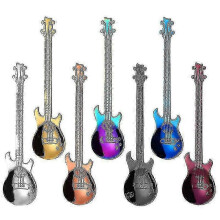 Buntes Edelstahl-Gitarrenlöffel-Set, kleiner Haushaltslöffel