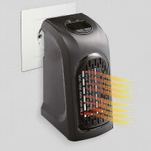 HJYang Compact Socket Heater With 2 Levels - Energy-saving Heater For Quick Heat - Mini Heater With 12h Timer And Automatic Switch-o OB
