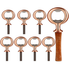 Corkscrew Kit Bottle Opener Wine Party DIY Beer Bottle Opener Blank Bottle Opener for Wood Turning Project,Bronze