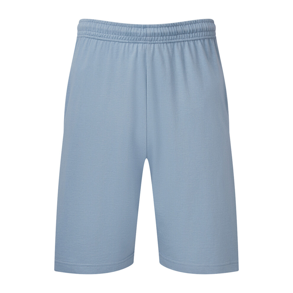 Fruit Of The Loom (Xl, Mineral Blue) Mens Iconic Jersey Shorts