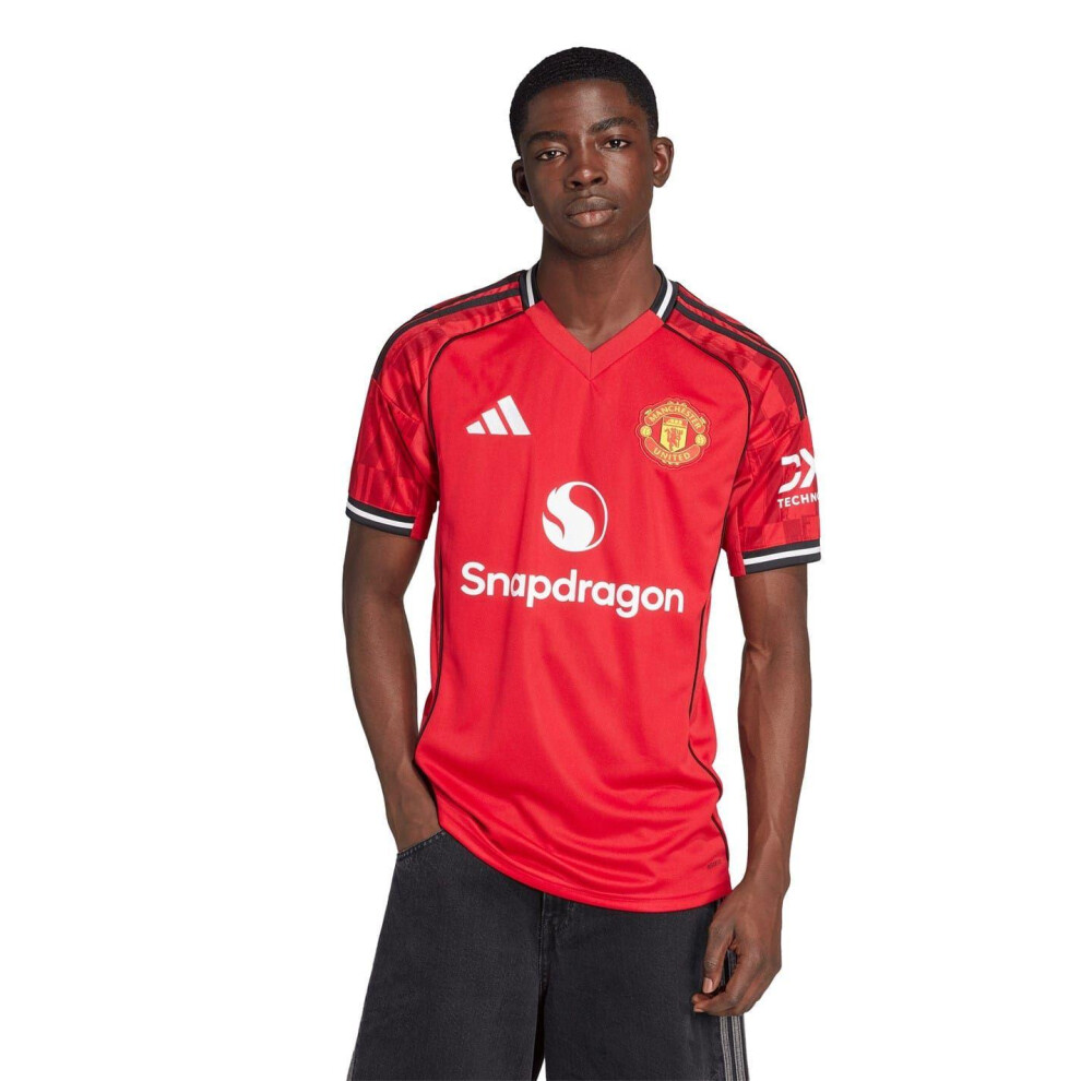 Adidas (3Xl, Red) Mens 2025/2026 Manchester United Fc Home Shirt