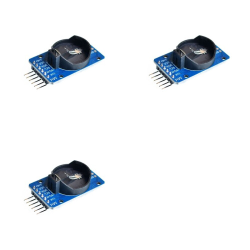 3X DS3231 AT24C32 IIC Module Precision Clock Module Memory 3.3V/5V Temperature Sensor Portable Module