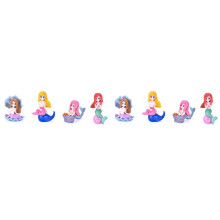 8 Pièces Aquarium Fish Tank Petite Sirène Ornement Figurines Miniatures DIY Gâteau Décor Bureau Artisanat Accessoires Décorations