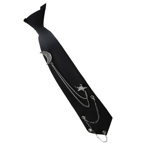 Uniforme cravate écolière JK uniforme costume étoile-argent noir