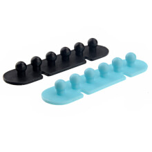 2St Kabelclip Plughouder Hard Plastic Assorti Kleuren