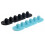 2St Kabelclip Plughouder Hard Plastic Assorti Kleuren 1