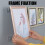 Adhesive Screw Hooks Wall Mount Clear Sticky Hook No Drilling-6 8