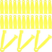 100St Wegwerp Navelklemmen PVC Voor Veeteelt En Huisdieren