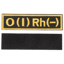 1X Tactische O Positief Bloedtype Patch Voor Jas En Rugzak