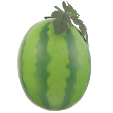 Decoratieve Groene Watermeloen Faux Fruit Model Voor Display
