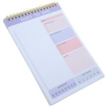 1Planner Papierscheurblok Paars Voor Taken En Herinneringen Thuis