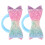1Paar Stretchy Strik Haaraccessoires Voor Multi Kleur 1