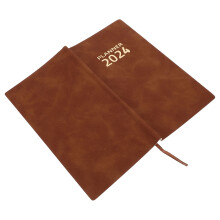 1Delicate Schedule Notebook Bruin Voor Thuis En Kantoor
