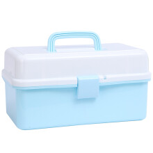 1Portable Storage Box Met Handvat Voor Schilder- En Knutseltools