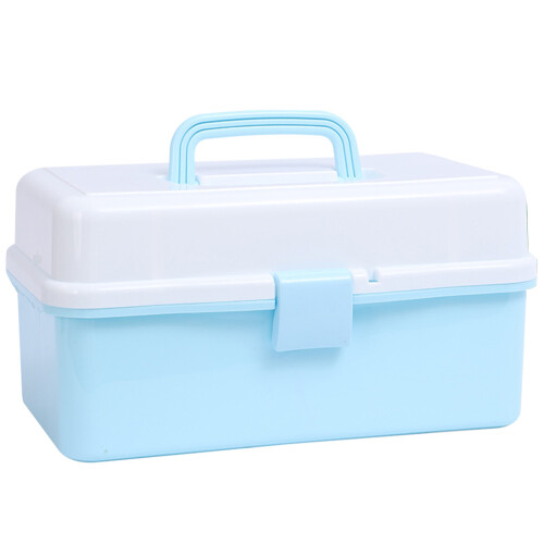 1Portable Storage Box Met Handvat Voor Schilder- En Knutseltools