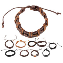Leren Armbandenset, Diverse Kleuren En Details